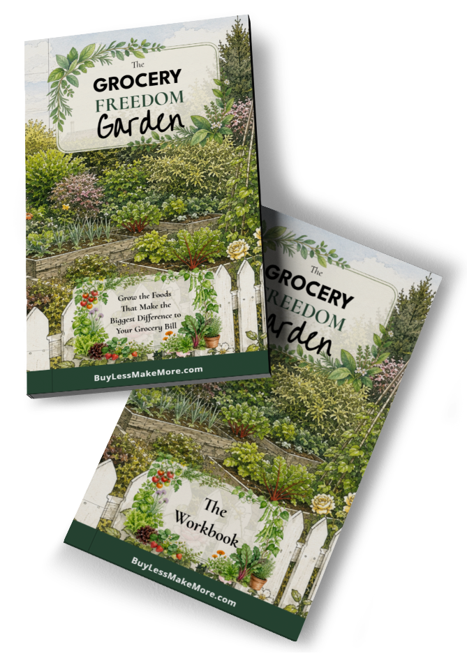 The Grocery Freedom Garden digital guide and workbook